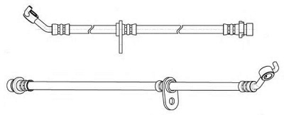 CEF 512912 -  Тормозной шланг