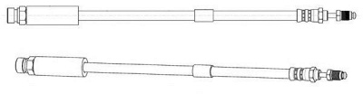 CEF 512915 -  Тормозной шланг