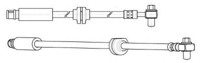 CEF 512970 -  Тормозной шланг