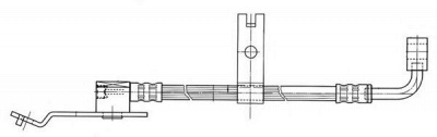 CEF 513155 -  Тормозной шланг