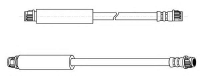 CEF 514501 -  Тормозной шланг