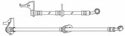 CEF 514514 -  Тормозной шланг