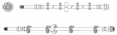 CEF 514524 -  Тормозной шланг