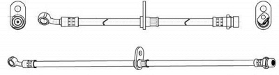 CEF 514552 -  Тормозной шланг
