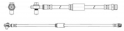 CEF 514557 -  Тормозной шланг