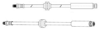 CEF 514558 -  Тормозной шланг