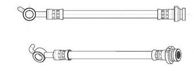 CEF 514576 -  Тормозной шланг