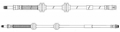 CEF 514580 -  Тормозной шланг