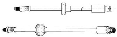 CEF 514622 -  Тормозной шланг