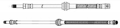 CEF 514647 -  Тормозной шланг