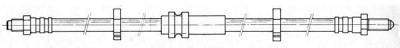 CEF 517017 -  Тормозной шланг