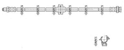 CEF 517126 -  Тормозной шланг