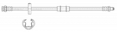 CEF 517139 -  Тормозной шланг