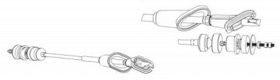 CEF ct01146 -  Трос, управление сцеплением