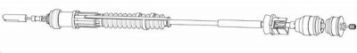 CEF ct01155 -  Трос, управление сцеплением
