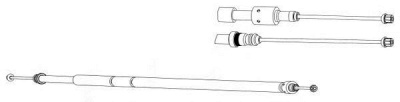 CEF ct02153 -  Трос, стояночная тормозная система