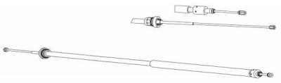 CEF ct02167 -  Трос, стояночная тормозная система