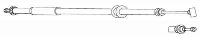 CEF ct02194 -  Трос, стояночная тормозная система