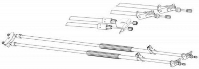CEF fo02212 -  Трос, стояночная тормозная система
