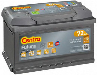 CENTRA ca722 -  Батарея аккумуляторная, 12В 72А/ч