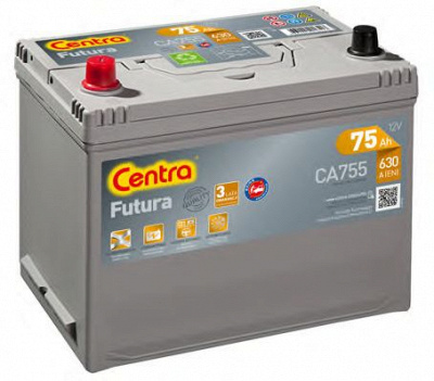 CENTRA ca755 -  Батарея аккумуляторная, 12В 75А/ч