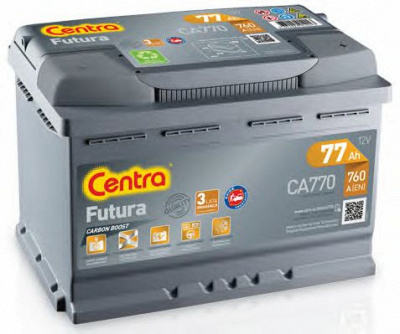 CENTRA ca770 -  Батарея аккумуляторная, 12В 77А/ч