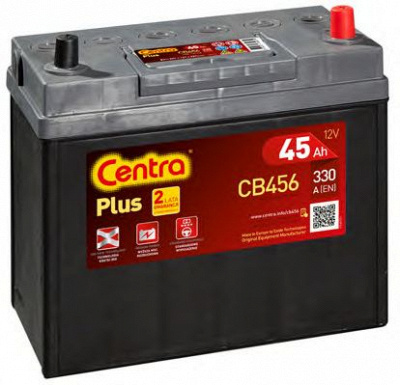 CENTRA cb456 -  Батарея аккумуляторная, 12В 45А/ч