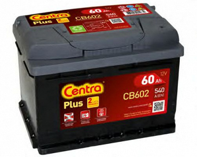 CENTRA cb602 -  Батарея аккумуляторная, 12В 60А/ч