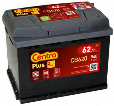 CENTRA cb620 -  Батарея аккумуляторная, 12В 62А/ч