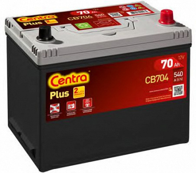 CENTRA cb704 -  Батарея аккумуляторная, 12В 70А/ч