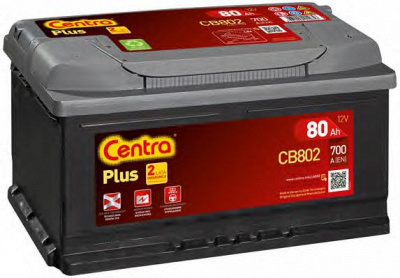 CENTRA cb802 -  Батарея аккумуляторная, 12В 70А/ч