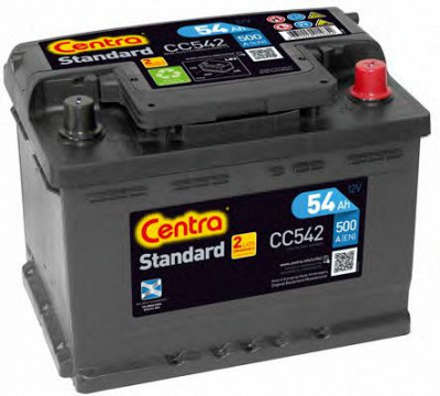 CENTRA cc542 -  Батарея аккумуляторная, 12В 54А/ч