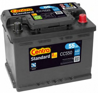 CENTRA cc550 -  Батарея аккумуляторная, 12В 55А/ч