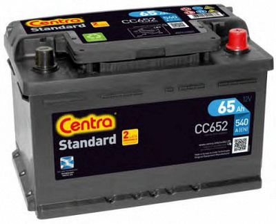 CENTRA cc652 -  Батарея аккумуляторная, 12В 65А/ч