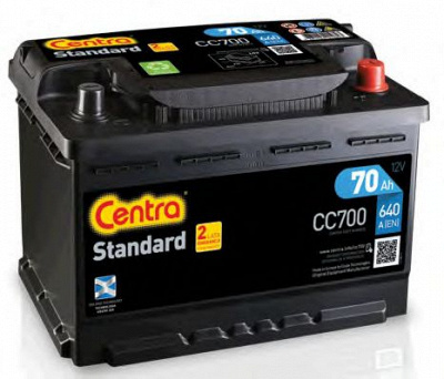 CENTRA cc700 -  Батарея аккумуляторная, 12В 70А/ч