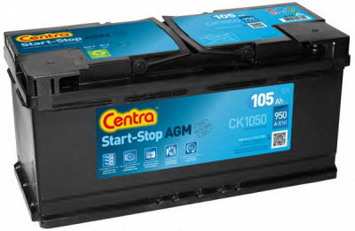 CENTRA ck1050 -  Батарея аккумуляторная, 12В 105А/ч