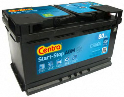 CENTRA ck800 -  Батарея аккумуляторная, 12В 80А/ч