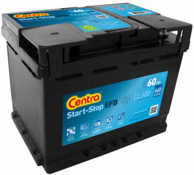 CENTRA cl600 -  Батарея аккумуляторная, 12В 60А/ч