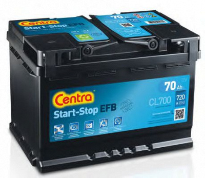 CENTRA cl700 -  Стартерная аккумуляторная батарея