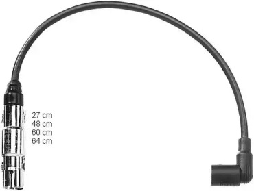 CHAMPION cls017 -  Комплект проводов зажигания