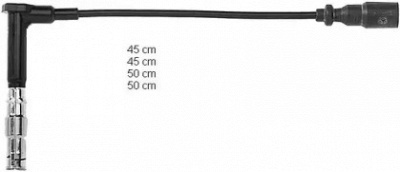 CHAMPION cls106 -  Комплект проводов зажигания
