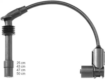CHAMPION cls176 -  Комплект проводов зажигания