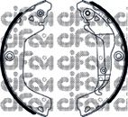 CIFAM 153484 -  Комплект тормозных колодок