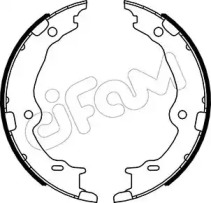 CIFAM 153522 -  Комплект тормозных колодок, стояночная тормозная система
