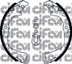 CIFAM 153529 -  Комплект тормозных колодок