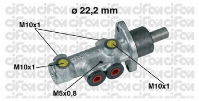 CIFAM 202353 -  Главный тормозной цилиндр