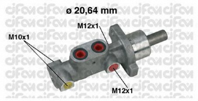 CIFAM 202363 -  Главный тормозной цилиндр