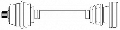 CIFAM 655878 -  Приводной вал
