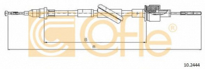 COFLE 102444 -  Трос, управление сцеплением