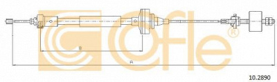 COFLE 102890 -  Трос, управление сцеплением
